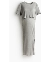 H&M - Mama Cropped T-shirt En Kokerrok - Lyst