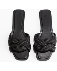 H&M - Sandalen mit Flechtriemen - Lyst
