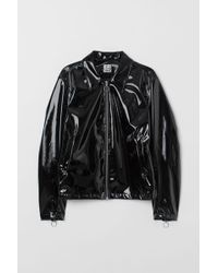 H&M Kurze Jacke - Schwarz