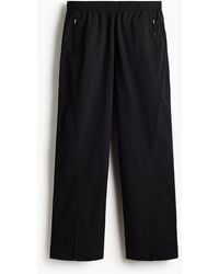 H&M - Nylon Trackpants - Lyst