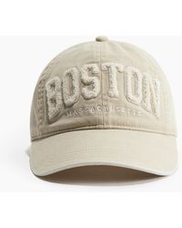H&M - Twillcap mit Motivstickerei - Lyst