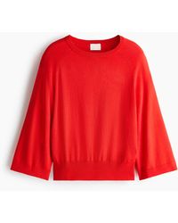 H&M - Feinstrickshirt - Lyst