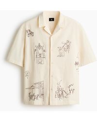 H&M - Freizeithemd aus Baumwolle in Relaxed Fit - Lyst