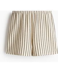 H&M - Gebreide Pull-on Short - Lyst
