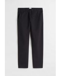 H&M - Schlupfhose aus Twill Relaxed Fit - Lyst