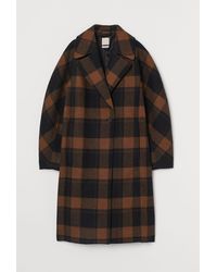 H&M Mantel aus Wollmix - Orange