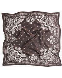 H&M - Gemustertes Tuch - Lyst