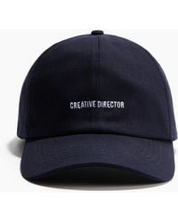 H&M - Cap aus Baumwolltwill mit Motivdetail - Lyst