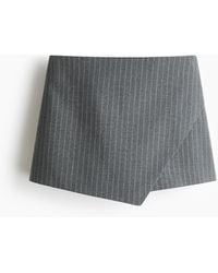 H&M - Skort Met Overslag - Lyst