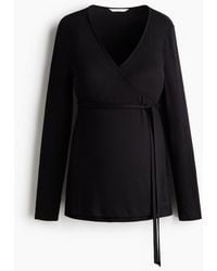 H&M - MAMA Wickelshirt - Lyst