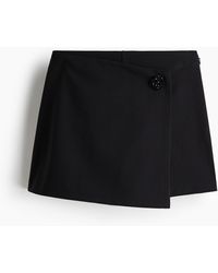 H&M - Skort im Wickelschnitt - Lyst