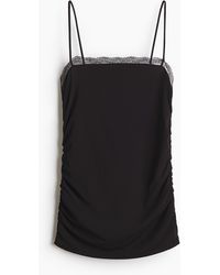 H&M - Trägertop mit Spitze - Lyst
