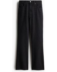 H&M - Baggy Bootcut Regular Jeans - Lyst