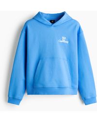 H&M - Hoodie mit Motivdetails in Loose Fit - Lyst