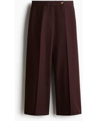 H&M - Elegante Hose aus Leinenmix - Lyst