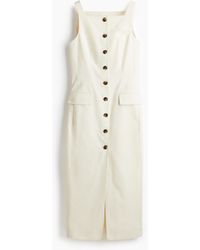 H&M - Langes durchgeknöpftes Kleid - Lyst