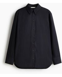 H&M - Oversized Bluse - Lyst