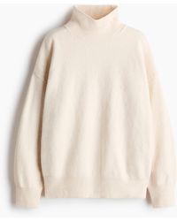 H&M - Oversized Pullover mit Turtleneck - Lyst