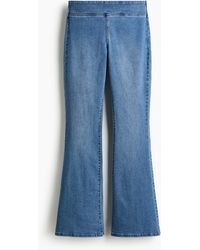 H&M - High Flared Jeggings - Lyst