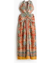H&M - Neckholderkleid mit freiem Rücken - Lyst