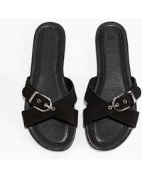H&M - Sandalen mit gekreuzten Riemen - Lyst