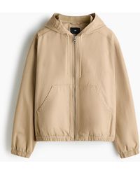H&M - Workwearjack Met Capuchon - Lyst