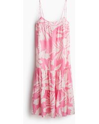 H&M - Maxikleid mit Bindeträgern - Lyst