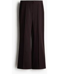H&M - Pantalon Bootcut Avec Plis Devant - Lyst