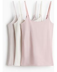 H&M - Mama Set Van 3 Strappy Voedingstops - Lyst