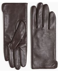 H&M - Lederhandschuhe - Lyst