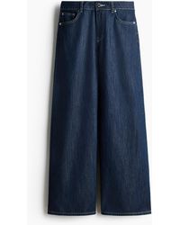 H&M - Wide Regular Waist Jeans - Lyst