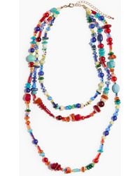 H&M - Collier De Perles Fantaisie À Trois Rangs - Lyst