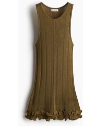 H&M - Tanktop in Rippstrick - Lyst