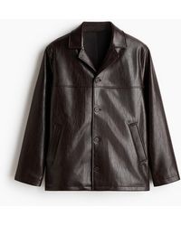 H&M - Jacke mit Coating - Lyst