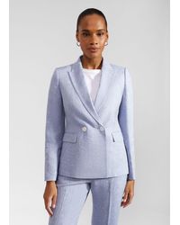 Hobbs - Adina Linen Jacket - Lyst