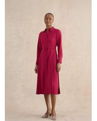 Hobbs - Ginny Shirt Midi Dress - Lyst