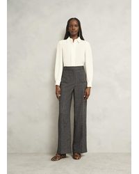 Hobbs - Blaire Wide Trousers - Lyst