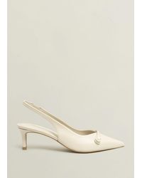 Hobbs - Serena Leather Slingbacks - Lyst