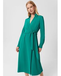 Hobbs - Prue Maxi Fit And Flare Dress - Lyst