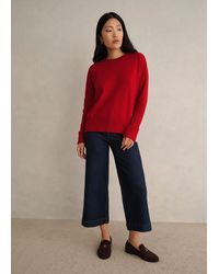 Hobbs - Darla Wool Blend Knitted Jumper - Lyst