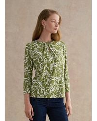 Hobbs - Julia Printed Top - Lyst