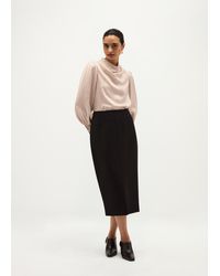 Hobbs - Lavinia Wool Blend Skirt - Lyst