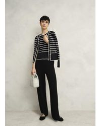 Hobbs - Belmont Striped Cardigan - Lyst
