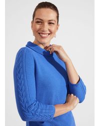 Hobbs - Camilla Cotton Jumper - Lyst