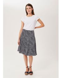 Hobbs - Inez Printed Skirt - Lyst