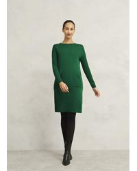 Hobbs - Devora Knitted Dress With Cashmere - Lyst