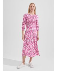 Hobbs - Martina Jersey Dress - Lyst