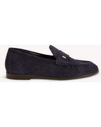 Hobbs - Simone Suede Loafers - Lyst