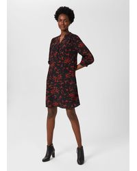 Hobbs - Katarina Floral Tunic Dress - Lyst