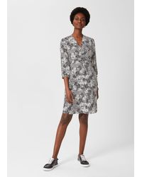 Hobbs - Sihloh Printed Dress - Lyst